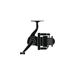 fishing reel. illustration for web and mobile design.