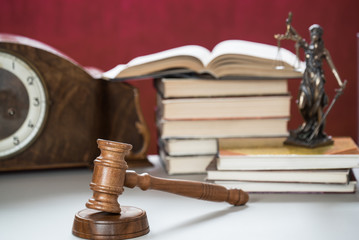 Law and Justice conceptual photo. Cryminal law concept