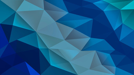 Dark modern low poly creative banner with royal colors