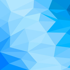 Fototapeta premium Turquoise low poly banner concept. Abstract geometric design