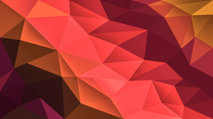 Dark colorful modern polygonal background
