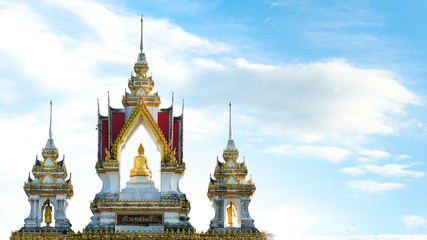 Fototapeta premium Wat Chai Sri (Chai Sri temple) in Khon Kaen, Thailand.