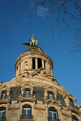 The city of Barcelona, Spain