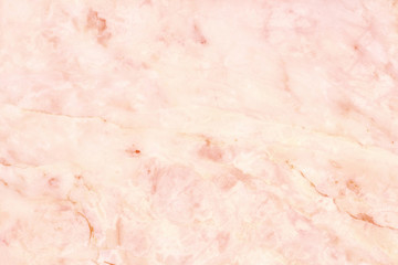 Rose gold marble floor texture background with high resolution, counter top view of natural tiles stone in seamless glitter pattern and luxurious.