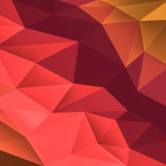 Fototapeta premium Modern low poly banner with royal dark colors