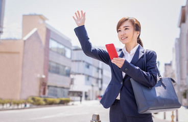 外回りするビジネスイメージ