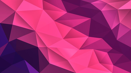 Modern low poly structure background with royal soft colors