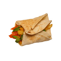 veg roll street food