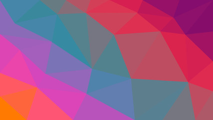 Obraz premium Abstract colorful modern low poly backdrop
