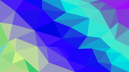 Colorful geometric illustration. Modern low poly background