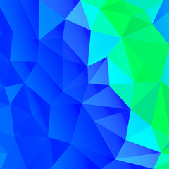 Fototapeta premium Beautiful colorful low poly banner concept