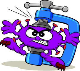 Corona virus clamp down