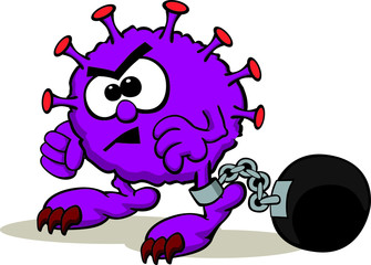 Corona virus slowed down