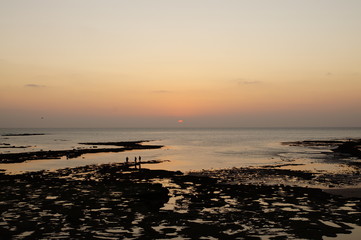 atardecer