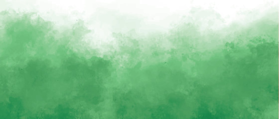 green abstract watercolor background texture