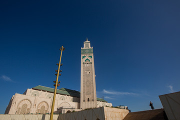 Fototapeta na wymiar Beautiful view upon maroccan mosque