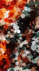 Abstract Colorful Geometrical Artwork,Abstract Graphical Art Background Texture,Modern Conceptual Art.3D Rendering