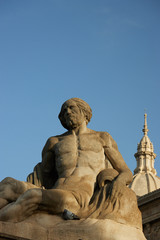 The city of Barcelona,Spain