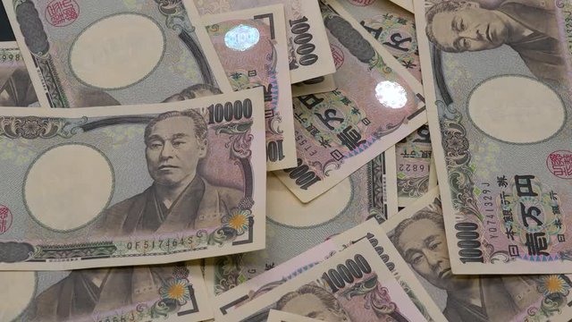 札束　一万円札