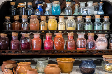 Paysage à travers le nord de l' Italie