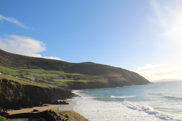 Irlande, vue plages de Dingle