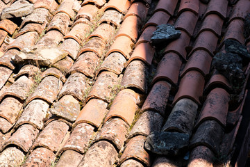 Paysage à travers le nord de l' Italie