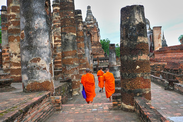 wat phra si sanphet in ayutthaya thailand