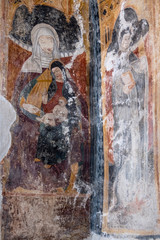 Paysage à travers le nord de l' Italie