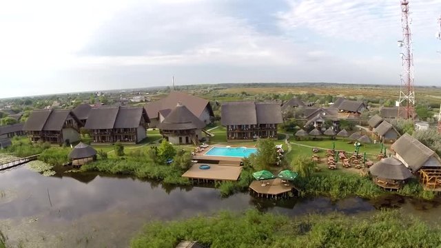 Drona, Sfantu Gheorghe, Delta Dunarii, Romania, Varsarea Dunarii in Marea Neagra, Green Village Resort