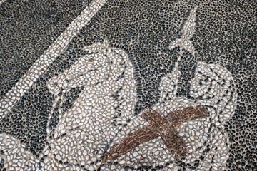 Paysage à travers le nord de l' Italie