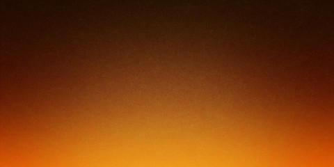 Elegant dark orange background with black shadow border and old vintage grunge texture design