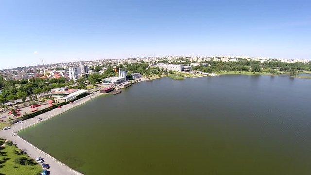 Drona, Parcul Tabacariei, Biserica de lemn Sf. MIna, Lacul Tabacariei, Constanta, Romania