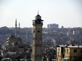 Fototapeta na wymiar minareto arabo