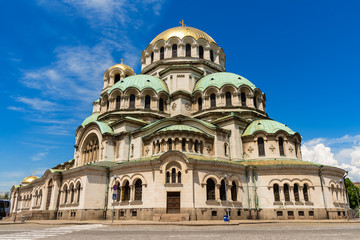 Fototapeta premium St. Alexander Nevsky Cathedral, Sofia, Bulgaria