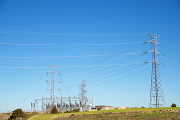 Electrical substation and power line