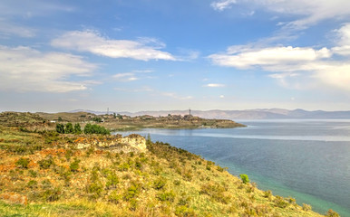 Fototapeta na wymiar Sevan Lake, Armenia