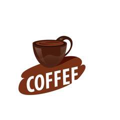 Vector logo cups of coffee