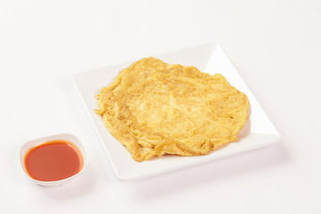 Thai Food on white background