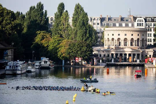 Epreuve de natation en eau libre