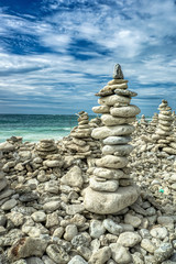 Steine auf der Ile d'Oleron