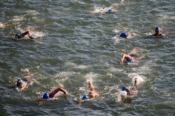 Epreuve de natation en eau libre