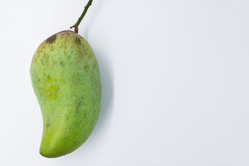 Unripe mangos