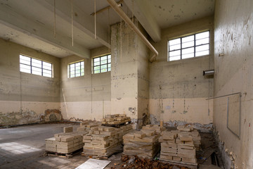 Abandoned RAF Newton building