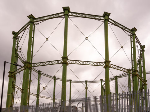 Former Oil Drum At The Oval, London