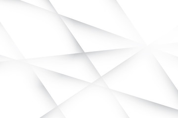 Abstract geometric white and gray color background.  Vector, illustration.