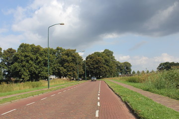 road in the city