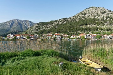 Kroatien - Komin - Fluss Neretva