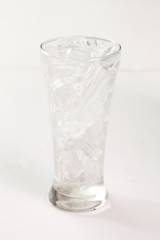 Thai food on white background