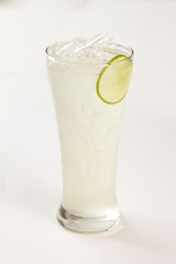 Thai food on white background