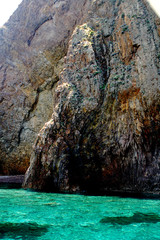 Foto digitali fatte presso l'isola di Palmarola Ponza .